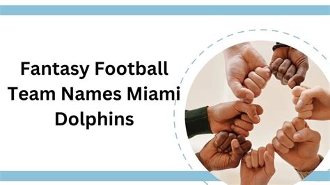 funny miami dolphins fantasy football names|dolphins fantasy football team names.